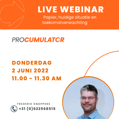 Webinar Papier | De markt, de prijzen en de toekomst(verwachting)